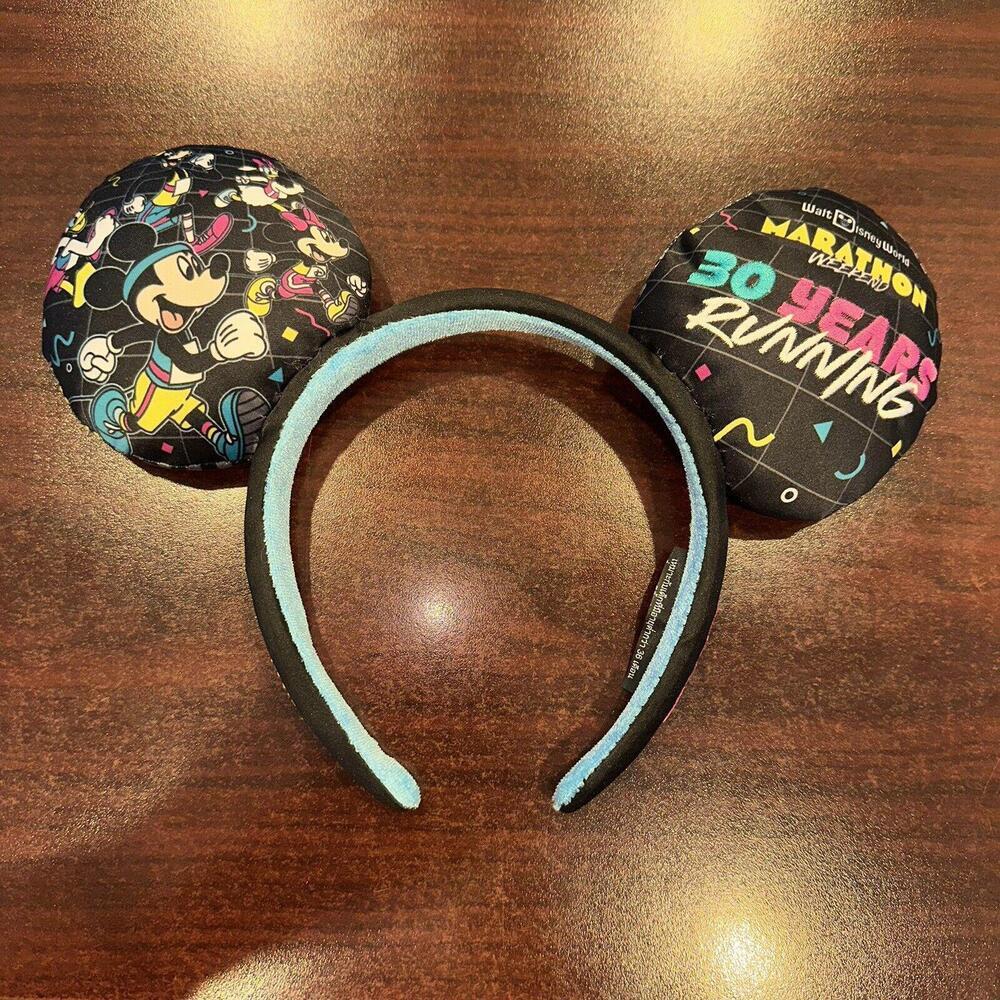 2023 Disney World Run Disney Marathon Weekend Ears Headband 30 Years Running‎